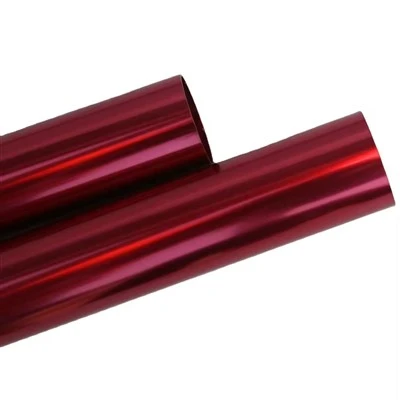 Ál rör Birgir 7000 Series anodized kringlótt rör 7075 T6 ál rör